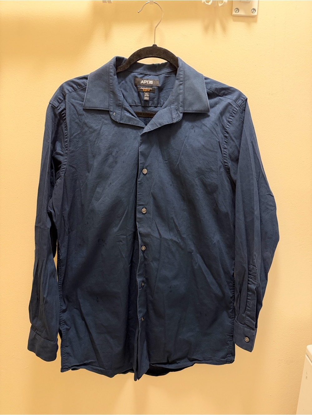 Apt. 9 Men's Dark Navy Lightweight Button-Up Shirt Jacket